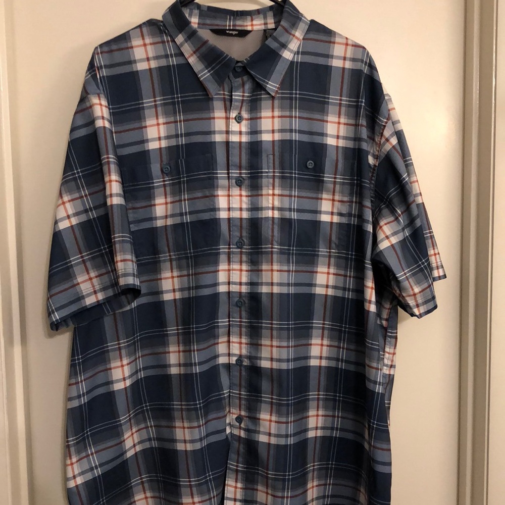 Wrangler Casual Button Down Short Sleeve Shirt